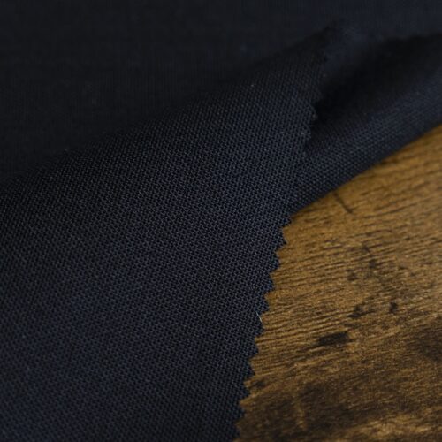 MB Suiting Wool Plain Comfort Stretch Black
