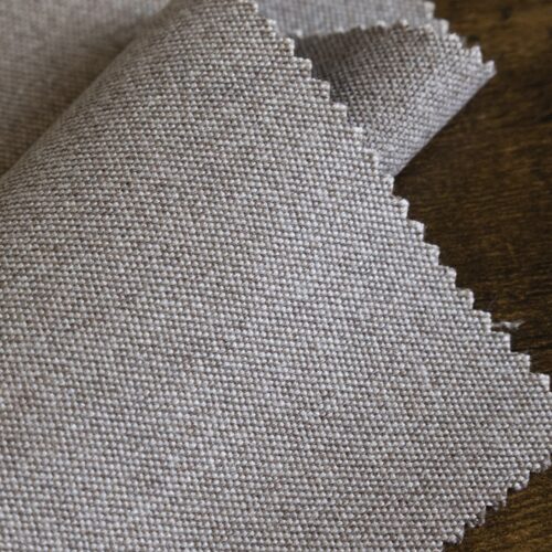 MB Heavy Cashmere Wool Gabardine Suiting Beige Melange