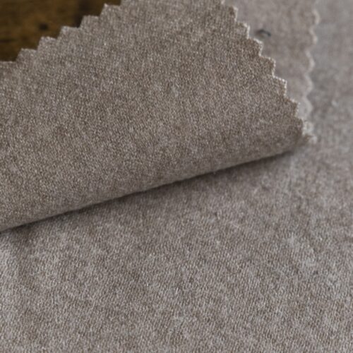 MB Cashmere Stretch Flannel Beige Melange