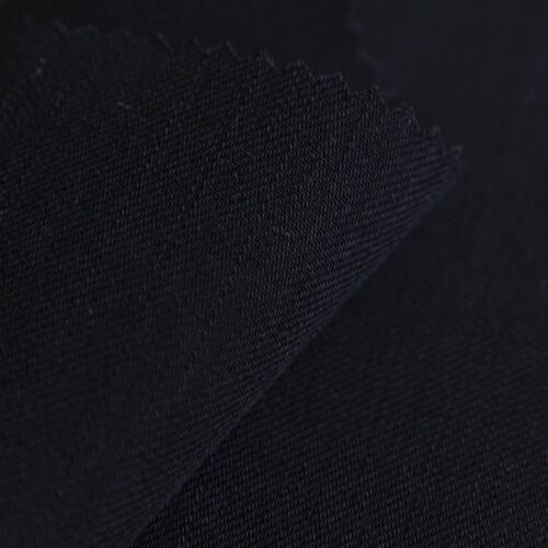 MB Heavy Wool Silk Gabardine Black