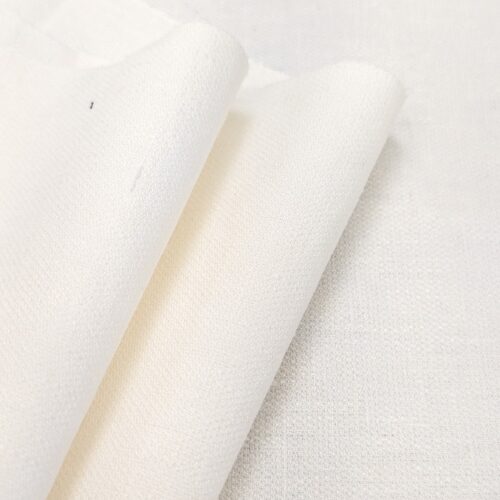 AV Heavy Suiting Linen Stretch Off-White