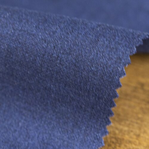 MB Suiting Wool Gabardine Dry Hand Feel Blue Melange