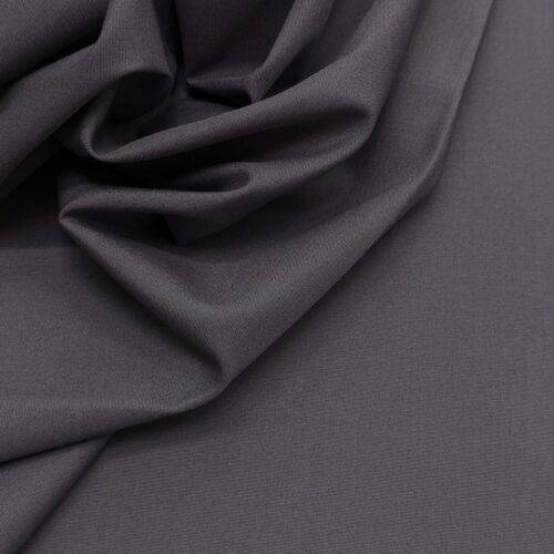 Cotton Poplin Dark Grey