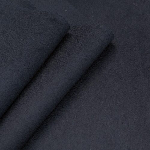 AV Double Coat Virgin Wool Cashmere Dark Navy