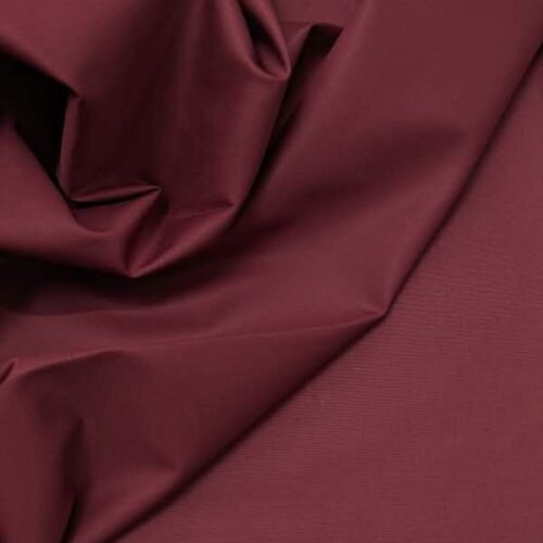 AV H Cotton Poplin Deep Burgundy
