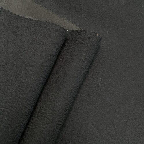 AV Coat Pure Virgin Wool Zibellino Black