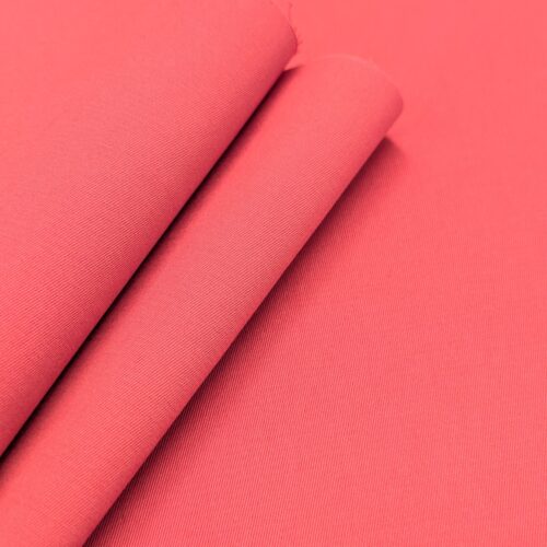 AV H Cotton Twill Solid Coral Pink