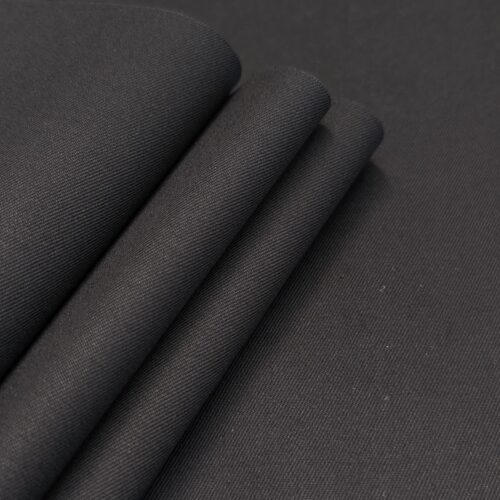 AV H Cotton Twill Solid Black