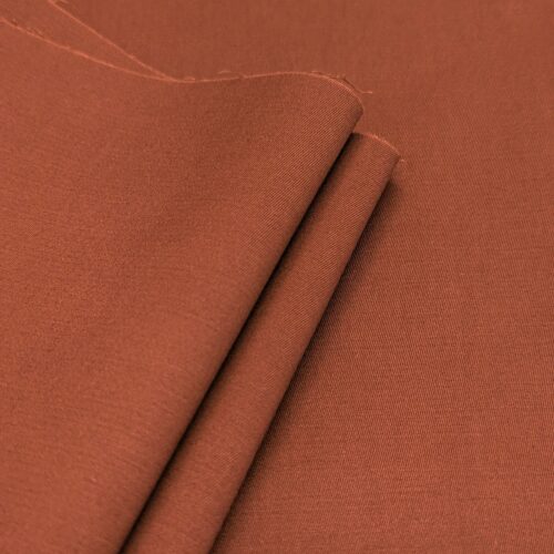 AV H Cotton Twill Stretch Chestnut Brown