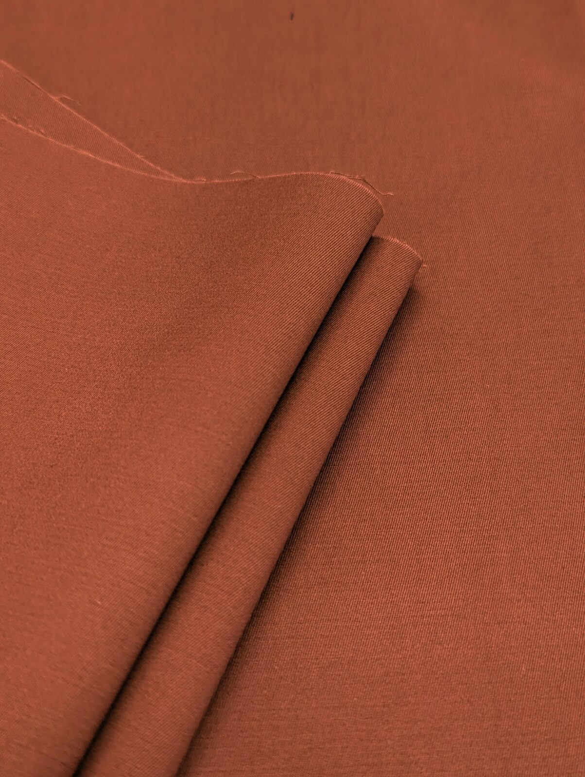 AV H Cotton Twill Stretch Chestnut Brown