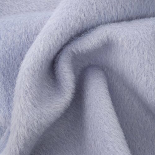 TXT Wool Alpaca Coat Pale Blue