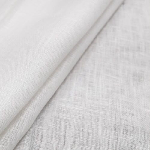 AV Plain Weave Linen White