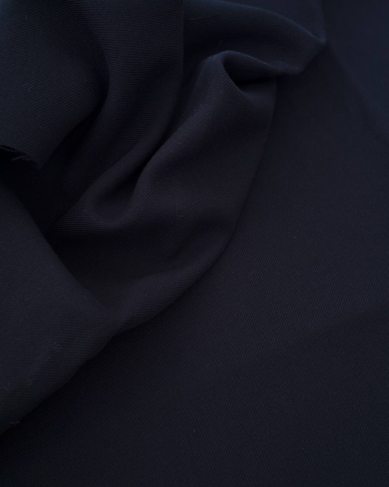 TXT Double Cotton Suiting Twill Dark Navy