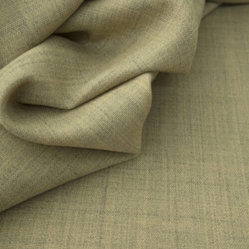 TXT Wool Suiting Melange Mustartd Grey