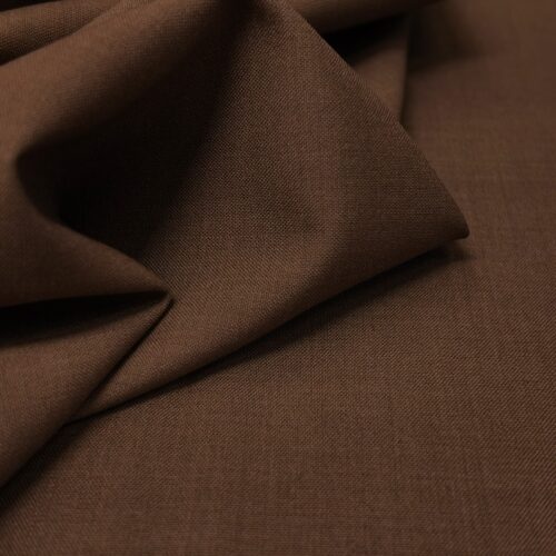 AV Wool Suiting Chocolate Brown
