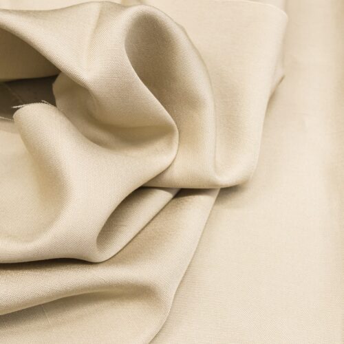 AV Linen Viscose Basket Weave Shimmery Champagne