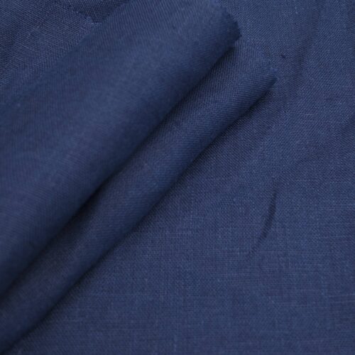 AV Linen Suiting Dark Blue