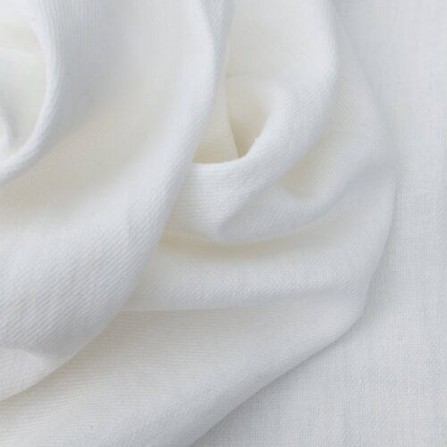 TXT Linen Viscose Twill White