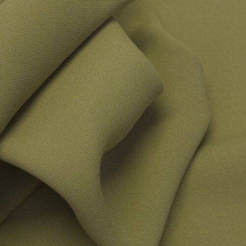TXT Double Face Viscose Crepe Cady Green Moss