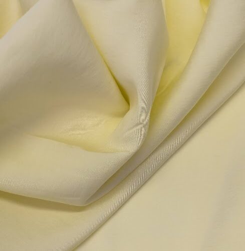 TXT Modal Poly Plain Weave Buttermilk Yellow